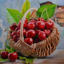 Схема вышивки «Вишни»