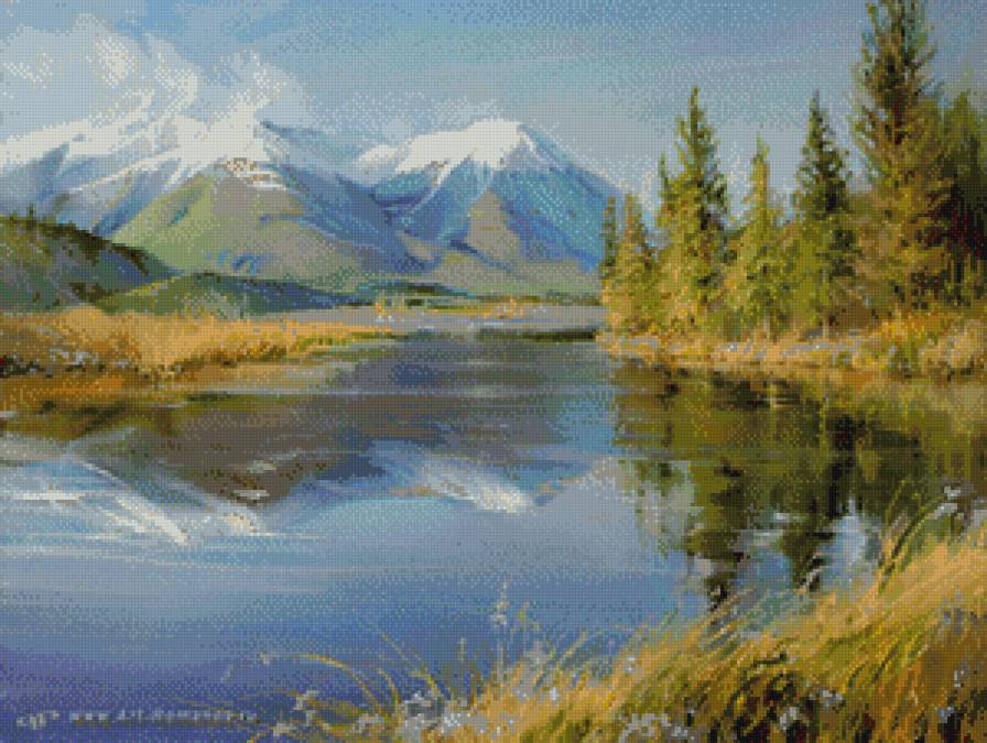 горній пейзаж - предпросмотр