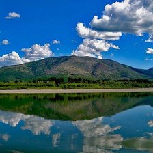 Схема вышивки «Река Колыма»