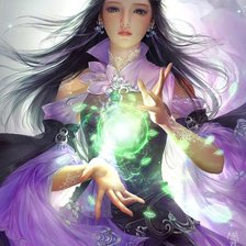 Схема вышивки «магия девушки»