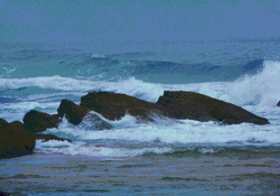 Где море не бушует. Кантабрия. - берег, волны, море - предпросмотр