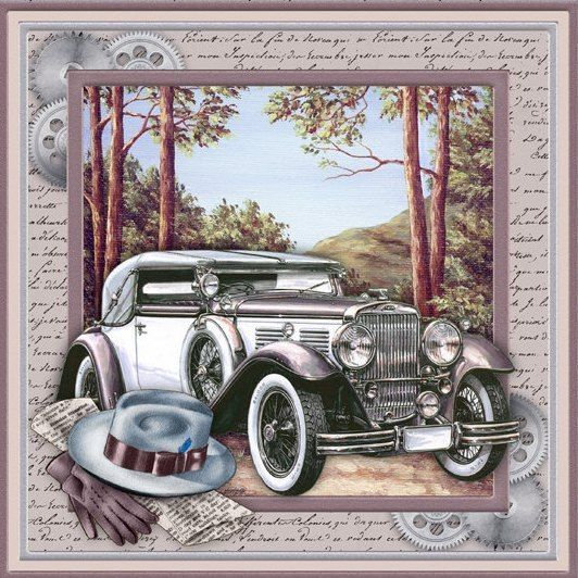 авторетро - машина, ретро - оригинал