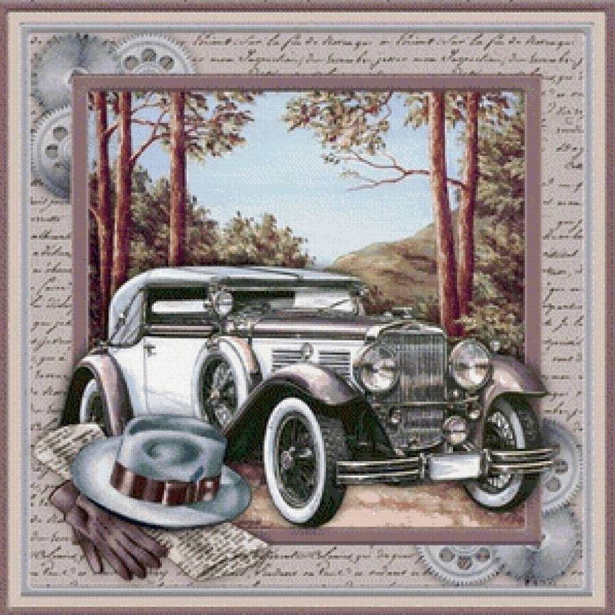 авторетро - ретро, машина - предпросмотр