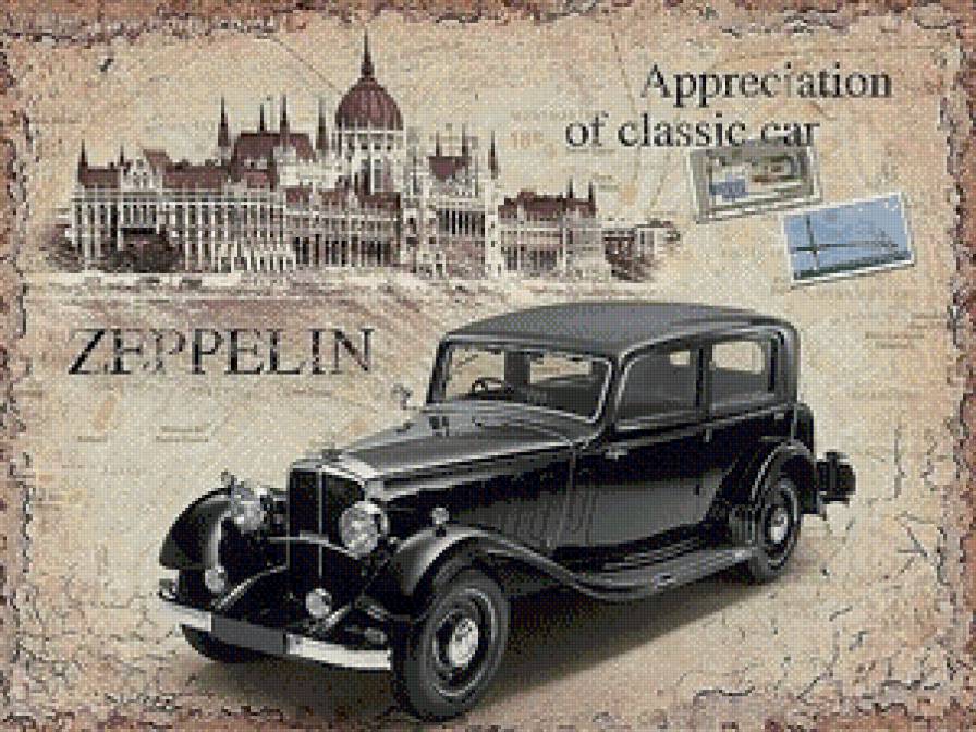 авторетро - машина, ретро - предпросмотр