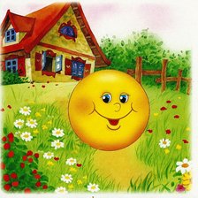 Схема вышивки «колобок»