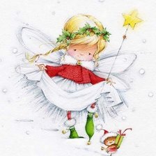 Схема вышивки «Феечка»