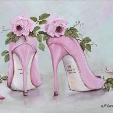 Схема вышивки «серия "розы"»