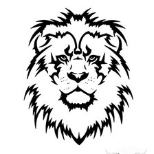 Схема вышивки «Лев»