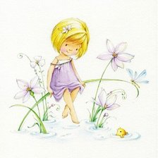 Схема вышивки «фея 6»