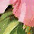 Предпросмотр схемы вышивки «подушка с гибискусом, колокольчиками и бабочкой» (№967847)