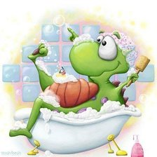 Схема вышивки «ванна»