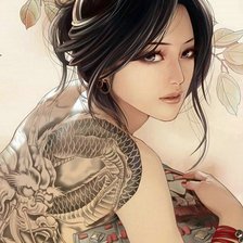 Схема вышивки «Серия "Нежность востока"»