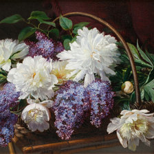 Схема вышивки «Весенний букет»