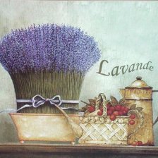 Схема вышивки «Лаванда»