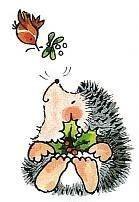 Схема вышивки «Ежик 4»