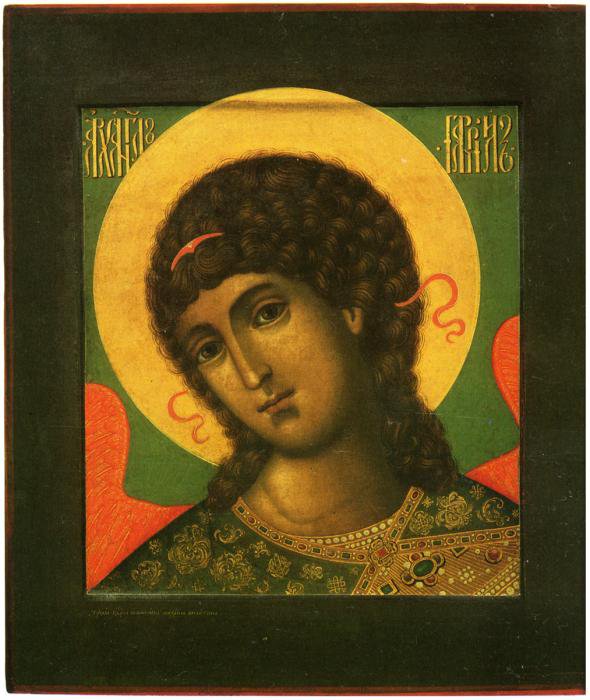 архангел Гавриил - образ, икона, ангел - оригинал