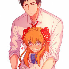 Схема вышивки «Нозаки — автор сёдзё манги»