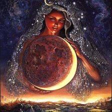 Схема вышивки «Ночь»