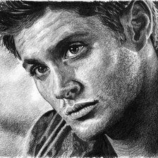 Схема вышивки «Dean Winchester»