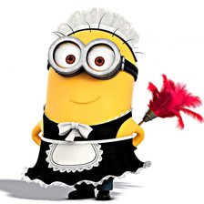 Схема вышивки «миньен горничная»