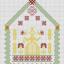 Схема вышивки «Макошь»
