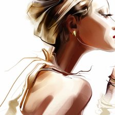 Схема вышивки «Стильная»