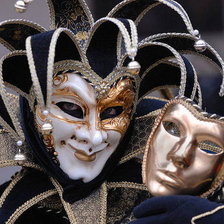 Схема вышивки «Маски»