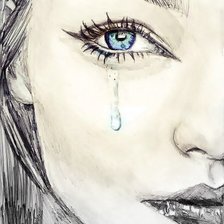 Схема вышивки «слеза»