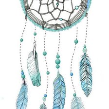 Схема вышивки «ловец снов»