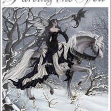 Схема вышивки «Parting the Veil»