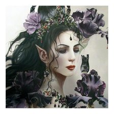 Схема вышивки «Женский образ»