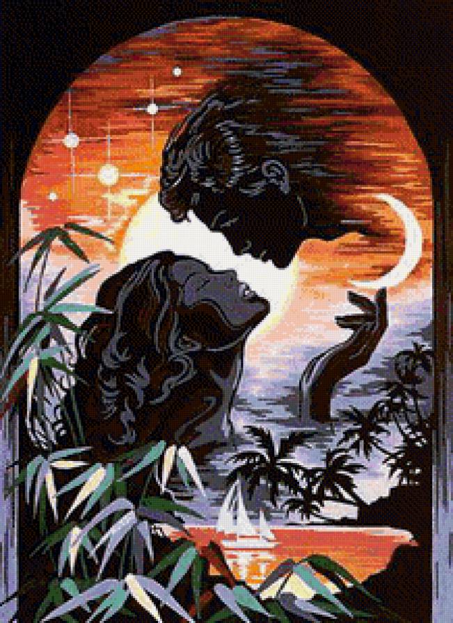 двое - мужчина, женщина, фэнтэзи, любовь - предпросмотр