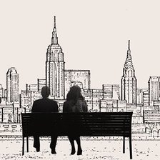 Схема вышивки «Влюбленность»