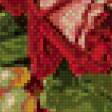 Предпросмотр схемы вышивки «панно "роза с виноградом"» (№970708)
