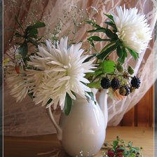 Схема вышивки «букет»