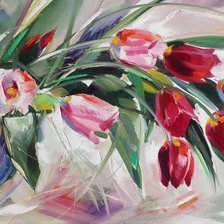 Схема вышивки «Цветы»