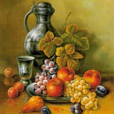 Схема вышивки «Натюрморт для кухни»