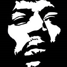 Схема вышивки «Jimi Hendrix»