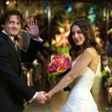 Схема вышивки «двое»