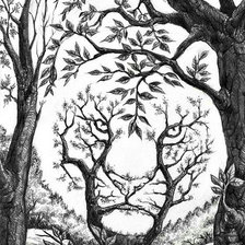 Схема вышивки «Серия "Дикая природа"»