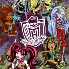 Схема вышивки «Монстр хай»