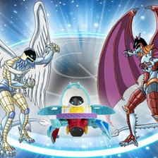 Схема вышивки «Анжело и дьябло»