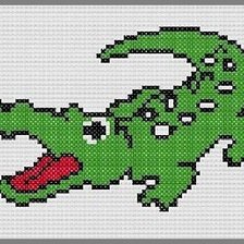 Схема вышивки «в»