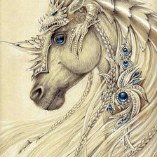 Схема вышивки «Серия "Лошади, кони"»