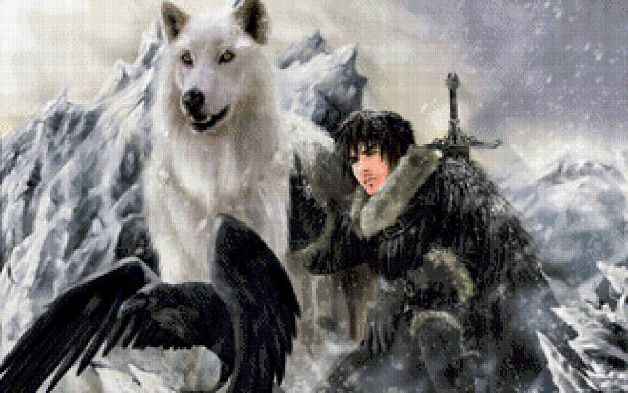 Джон Сноу - джон сноу, game of thrones, песнь льда и огня, игра престолов - предпросмотр
