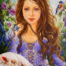 Схема вышивки «Добрая волшебница»