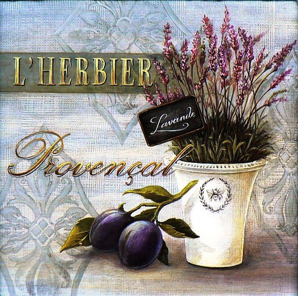 лаванда со сливой - натюрморт, фрукты, цветы - оригинал