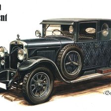 Схема вышивки «авторетро»