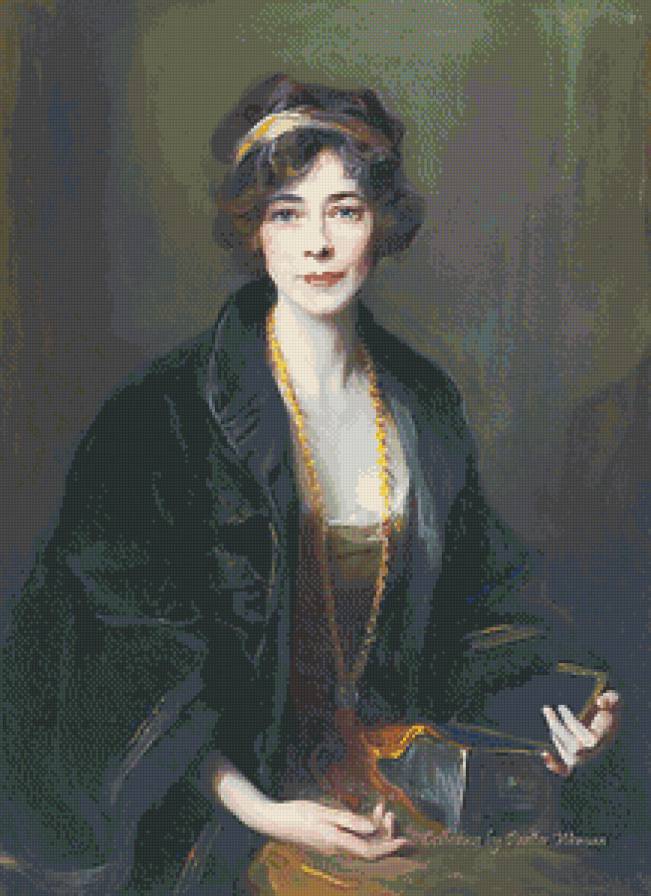 незнакомка - женщина, портрет, классика, образ, красота, незнакомка, живопись - предпросмотр