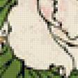 Предпросмотр схемы вышивки «пион и журавль» (№973574)